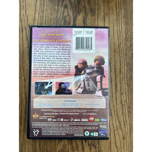 Lego Star Wars: Droid Tales DVD Adventure Series Episodes - Picture 2 of 4